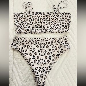 High waisted bikini - swimsuit